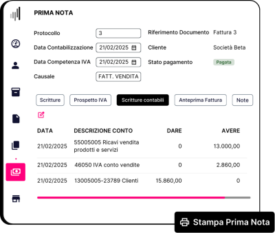 Cos'è la prima nota e come usarla in azienda: esempio pratico BPilot