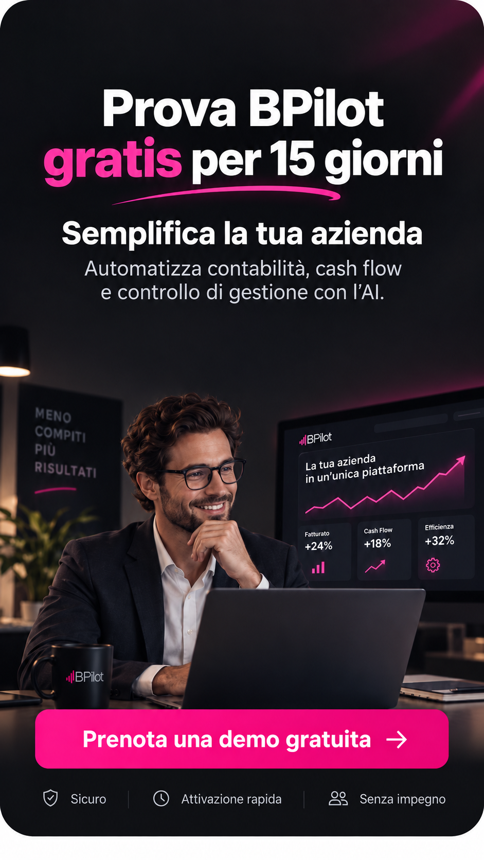 Prova BPilot Gratis per 15 giorni senza impegno